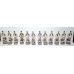 Subbuteo Andrew Table Soccer Yugoslavia 1990 World Cup Team away kit no bases no box only 12 figures